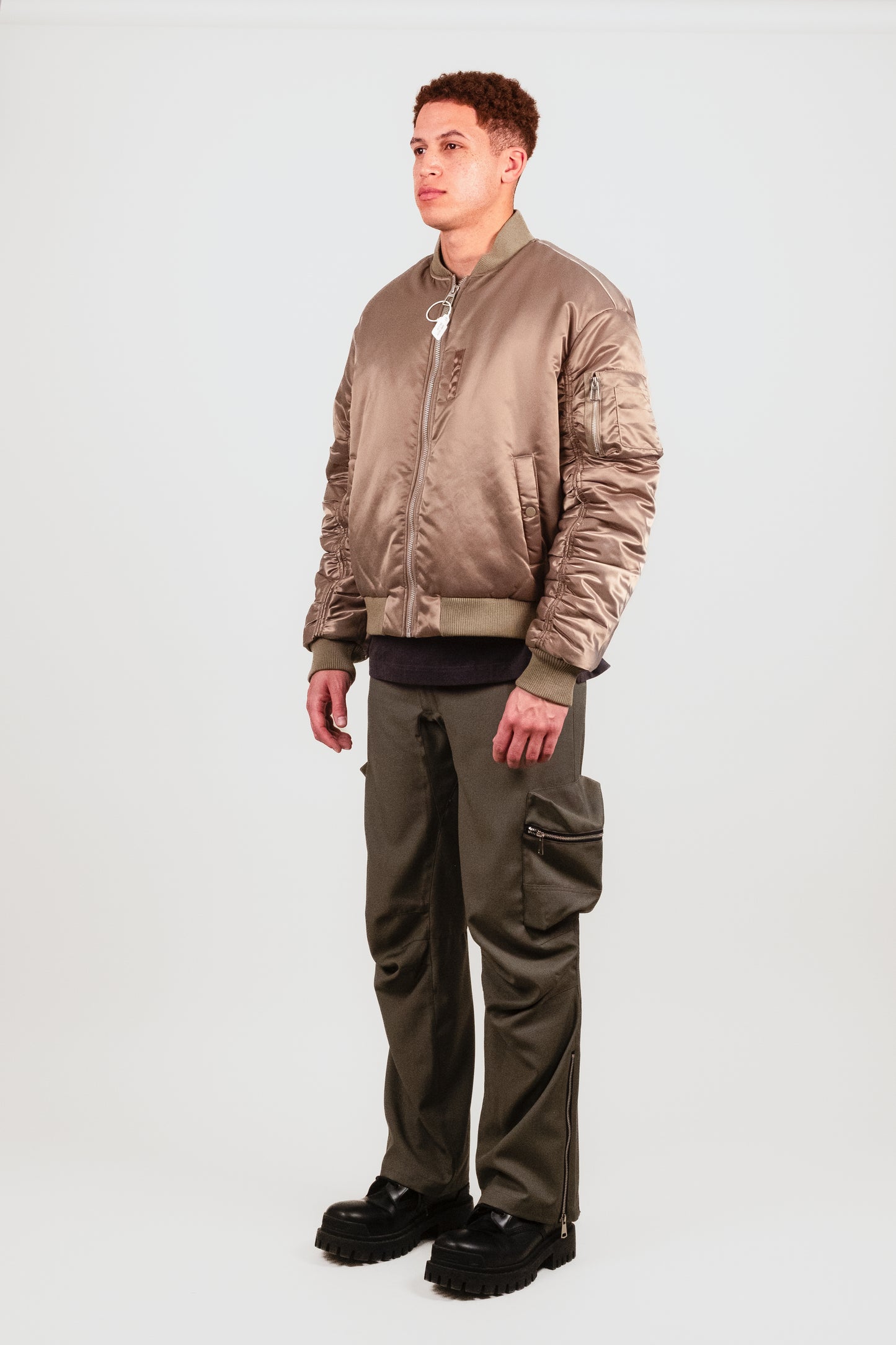 Ruched Bomber - Puppet Theater