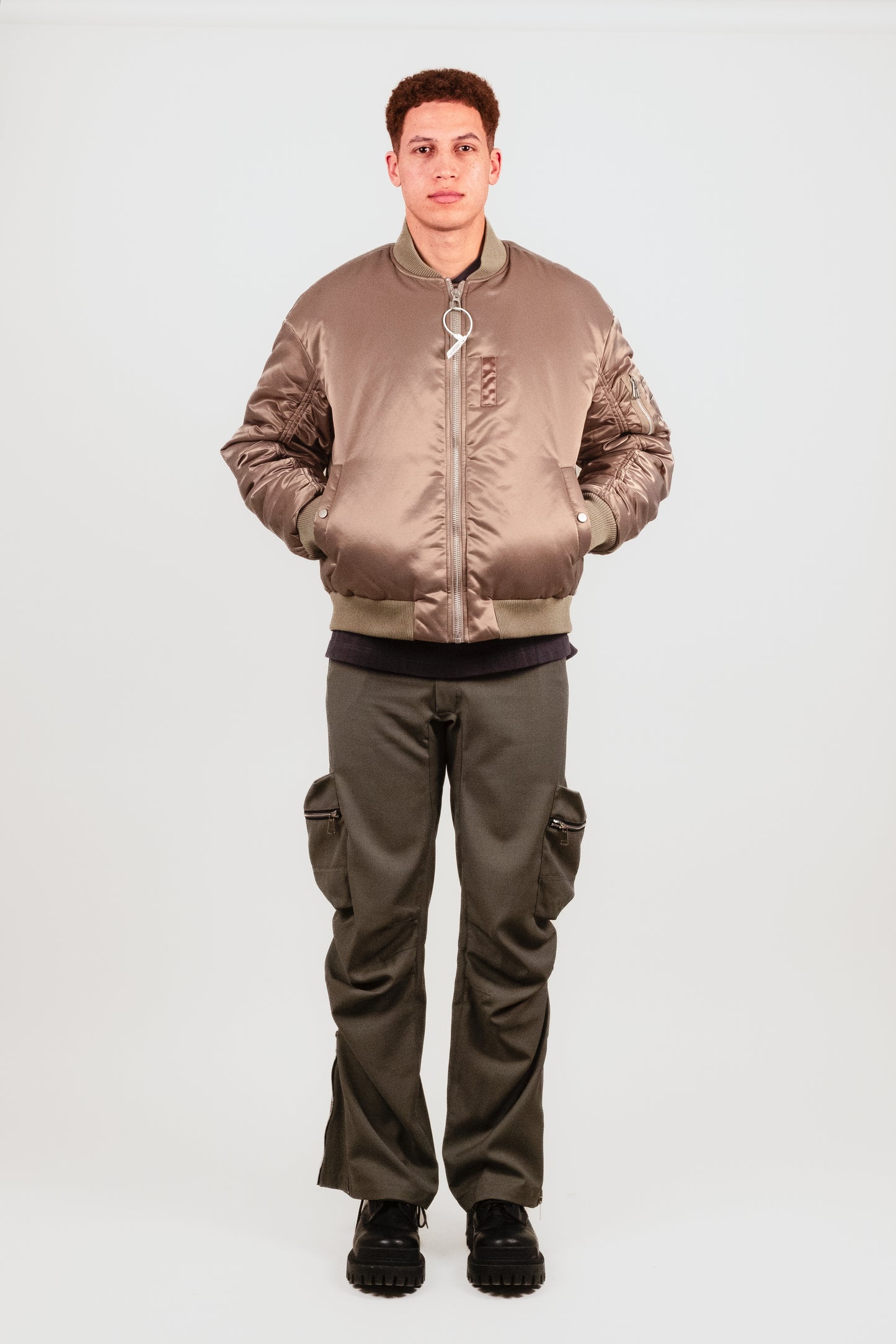 Ruched Bomber - Puppet Theater