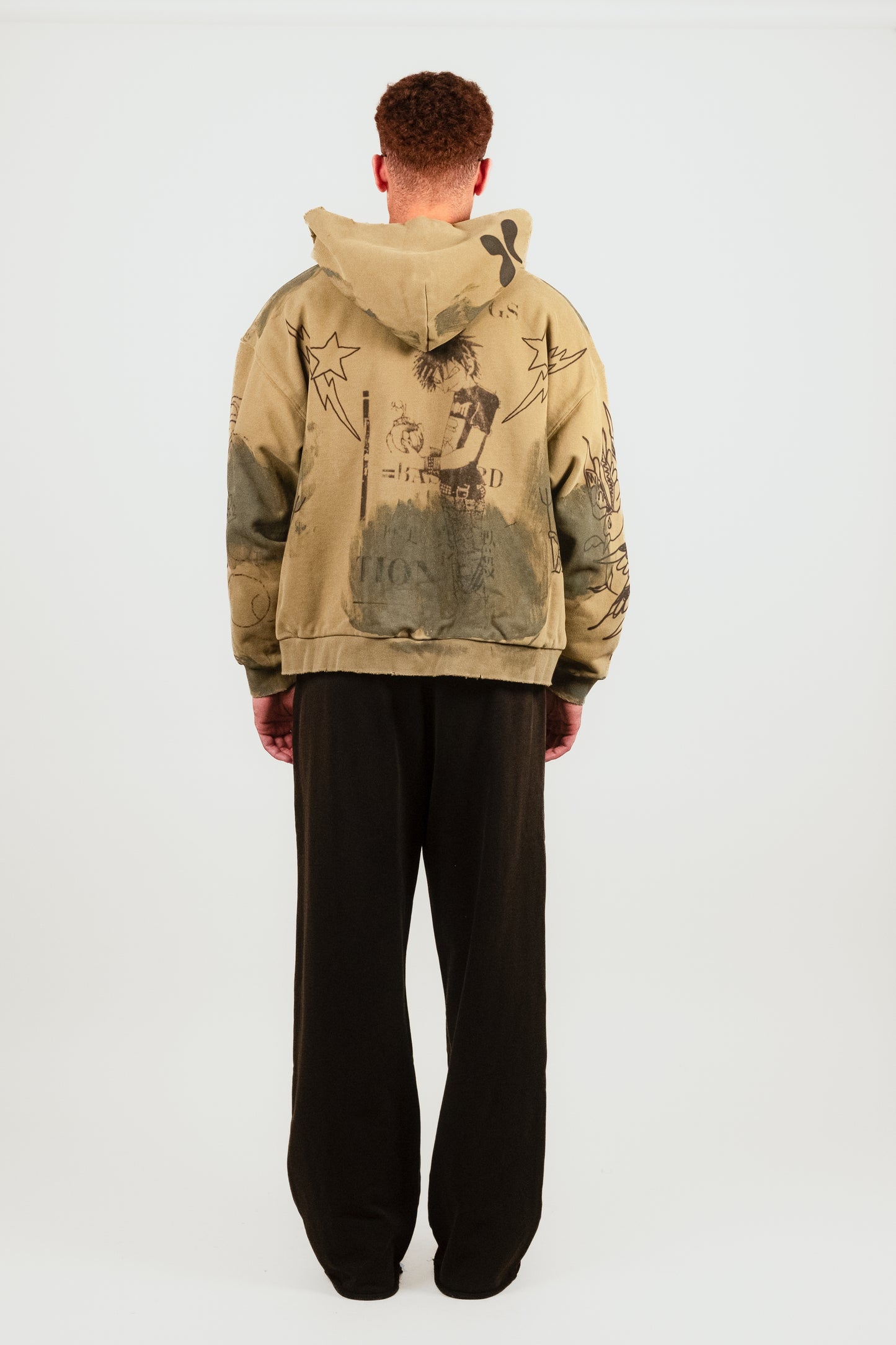 Second Skin Hoodie in Grunge - Puppet Theater
