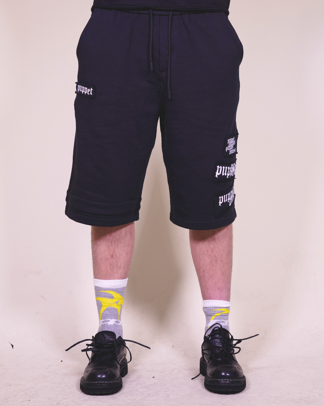 Slashed Sweat Short - Puppet-Theater