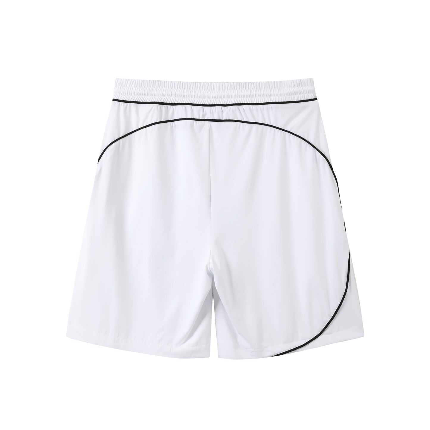 PIPED LUX CLUB SHORTS (WHITE)