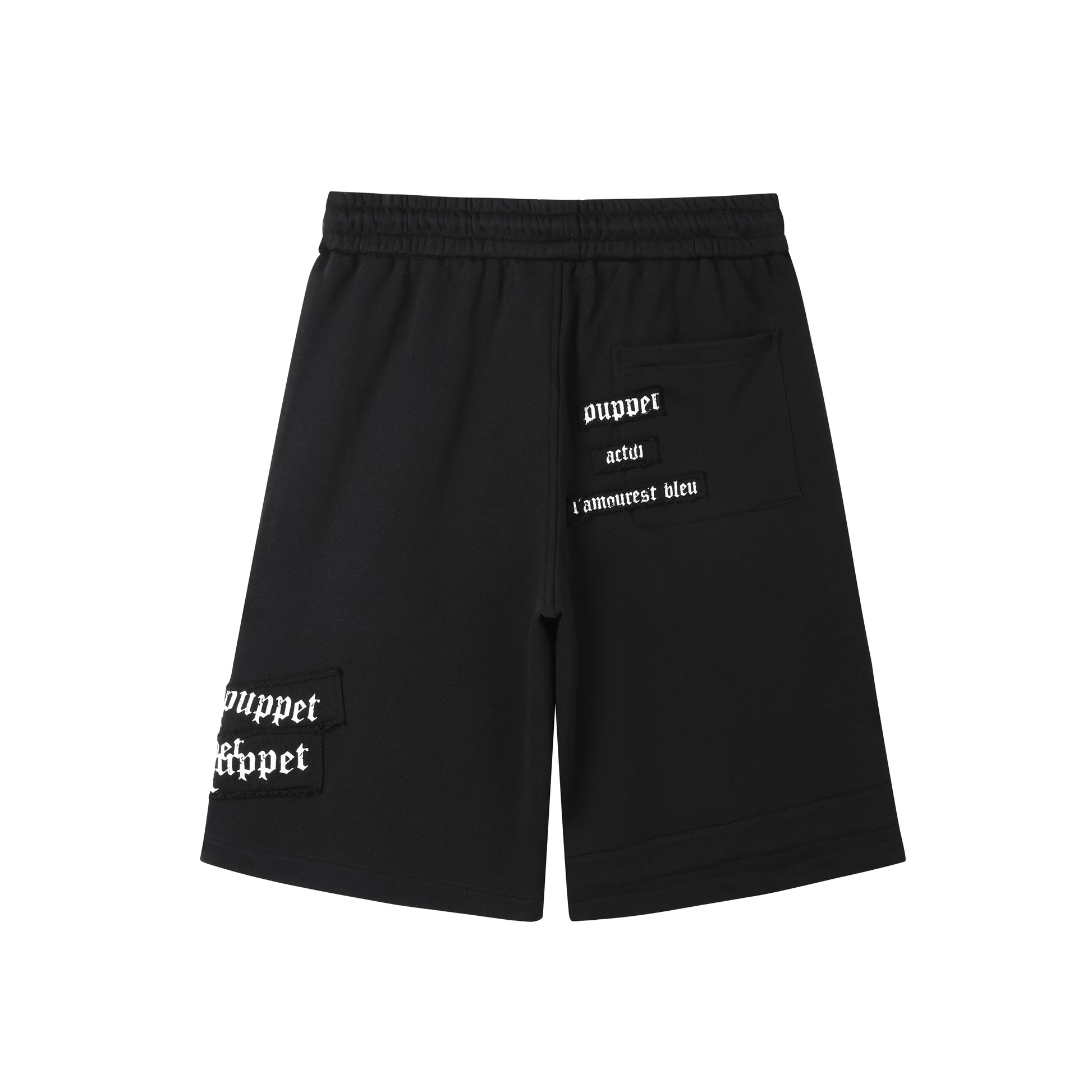 Slashed Sweat Short - Puppet-Theater