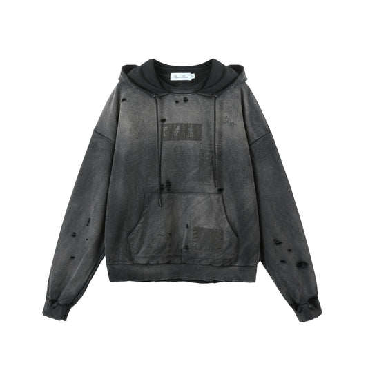 Re-Edition Patchwork Hoodie - Puppet-Theater