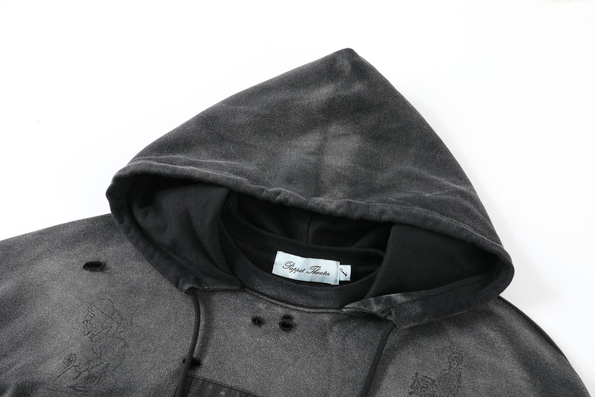 Re-Edition Patchwork Hoodie - Puppet-Theater