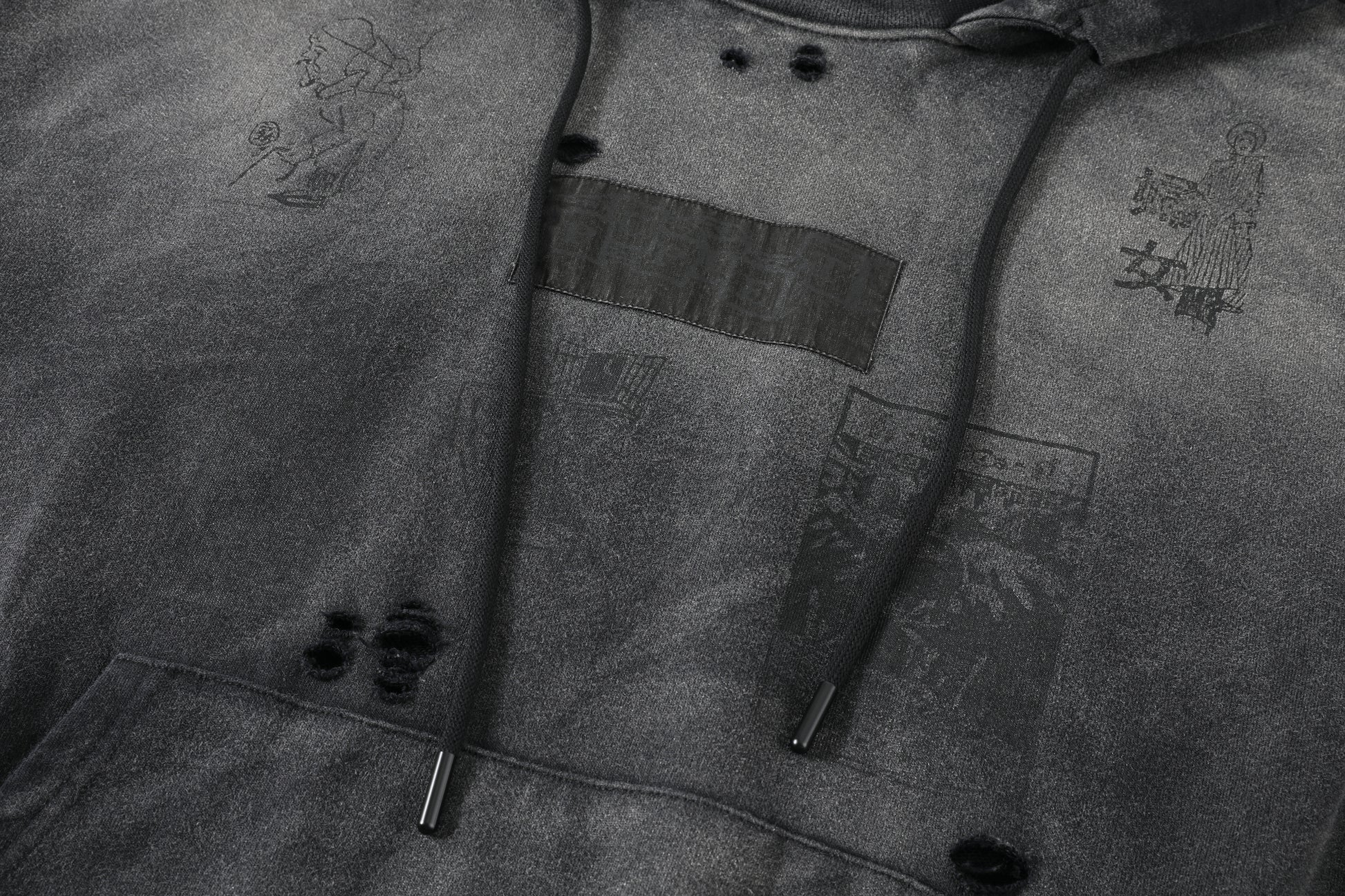 Re-Edition Patchwork Hoodie - Puppet-Theater