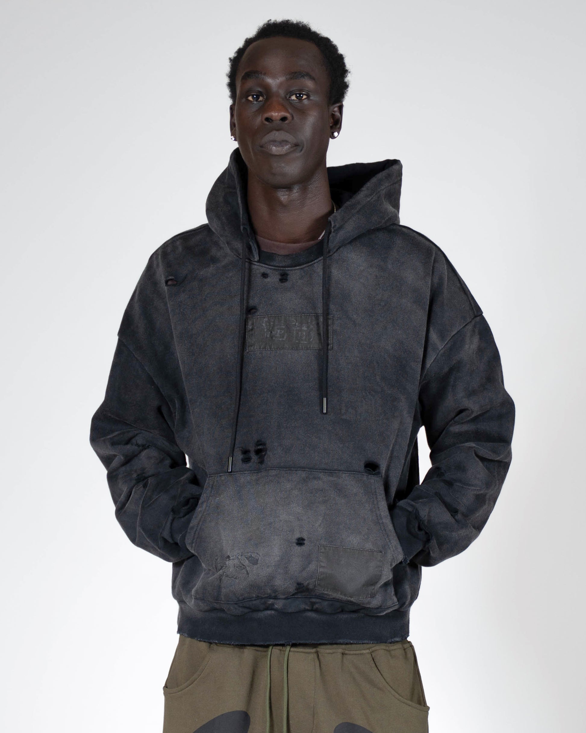 Re-Edition Patchwork Hoodie - Puppet-Theater