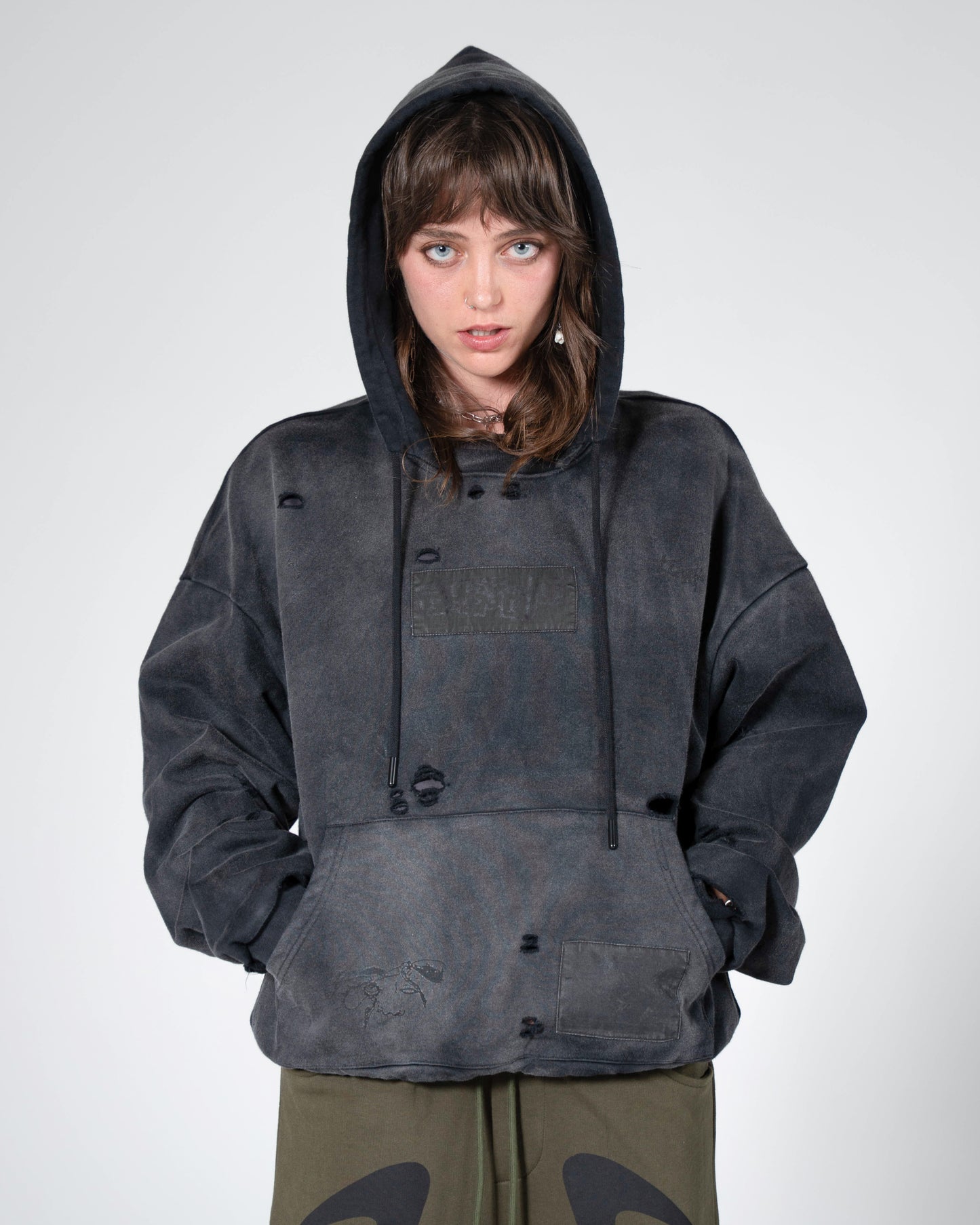 Re-Edition Patchwork Hoodie - Puppet-Theater