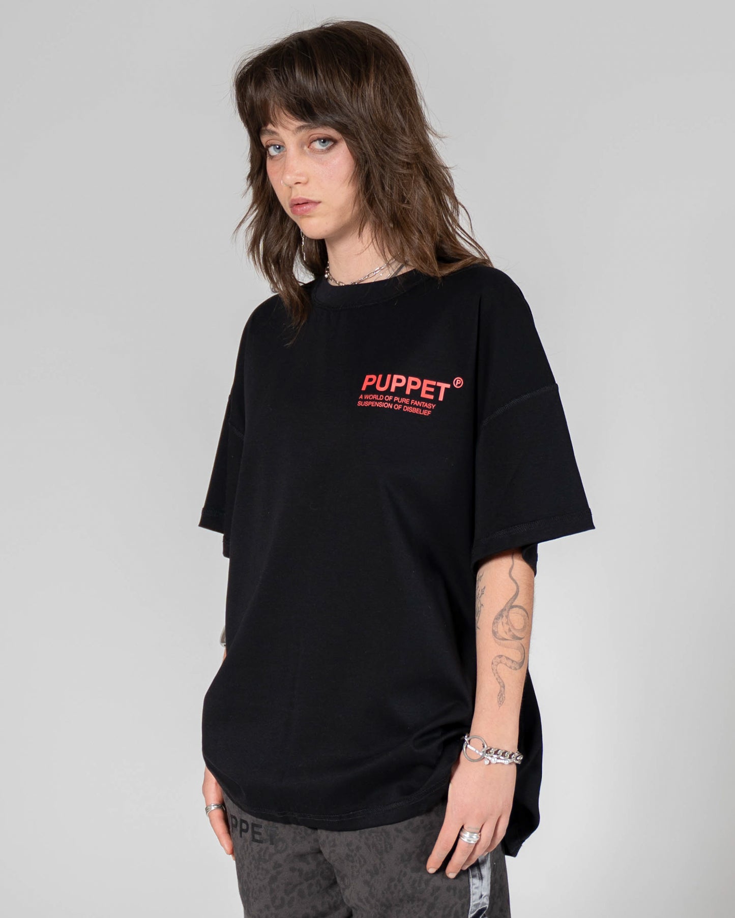 Puppet Egyptian Cotton Reverse Tee - Puppet-Theater