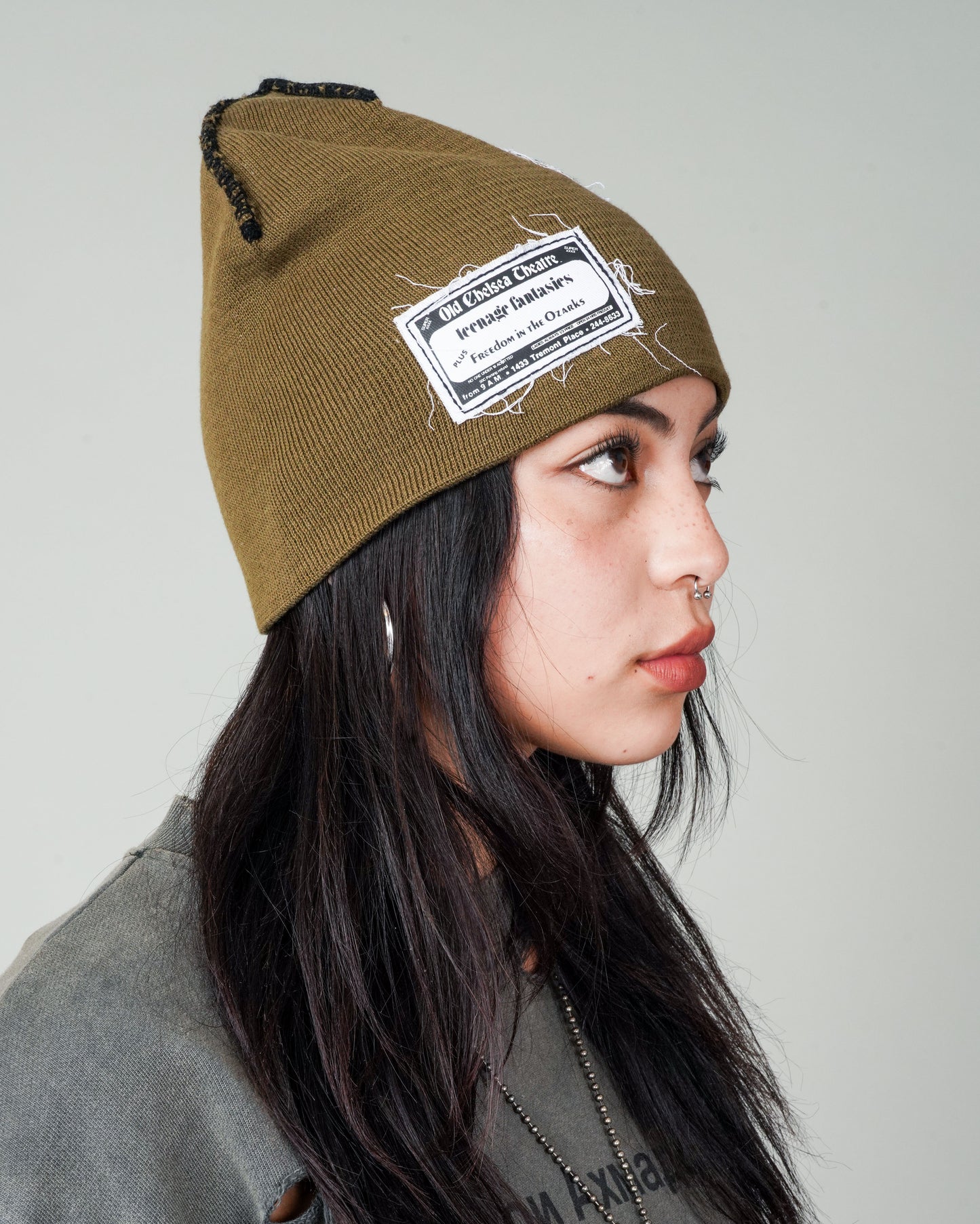 Reverse Patch Beanie