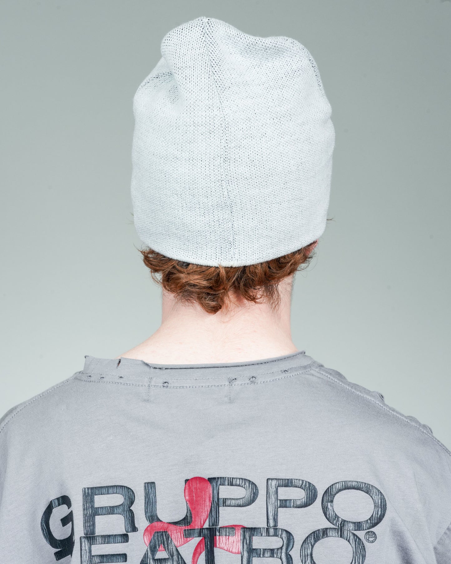 Hanzi Skull Beanie in China White