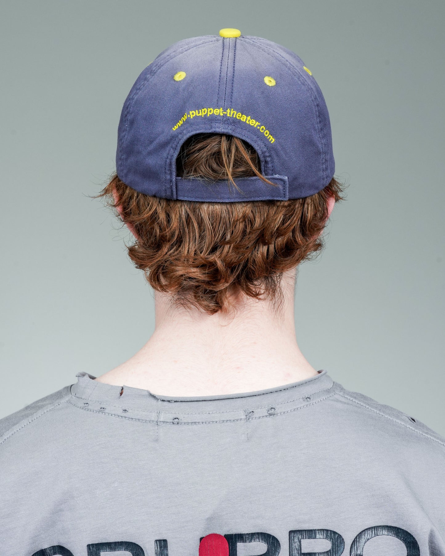 Technician Cap in Washed Blue