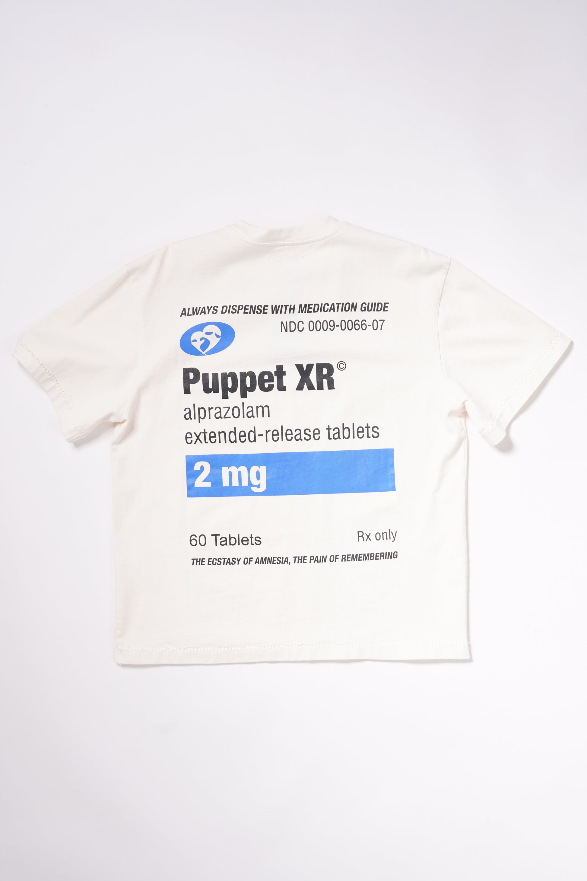 Painkiller Tee in Archive White - Puppet Theater