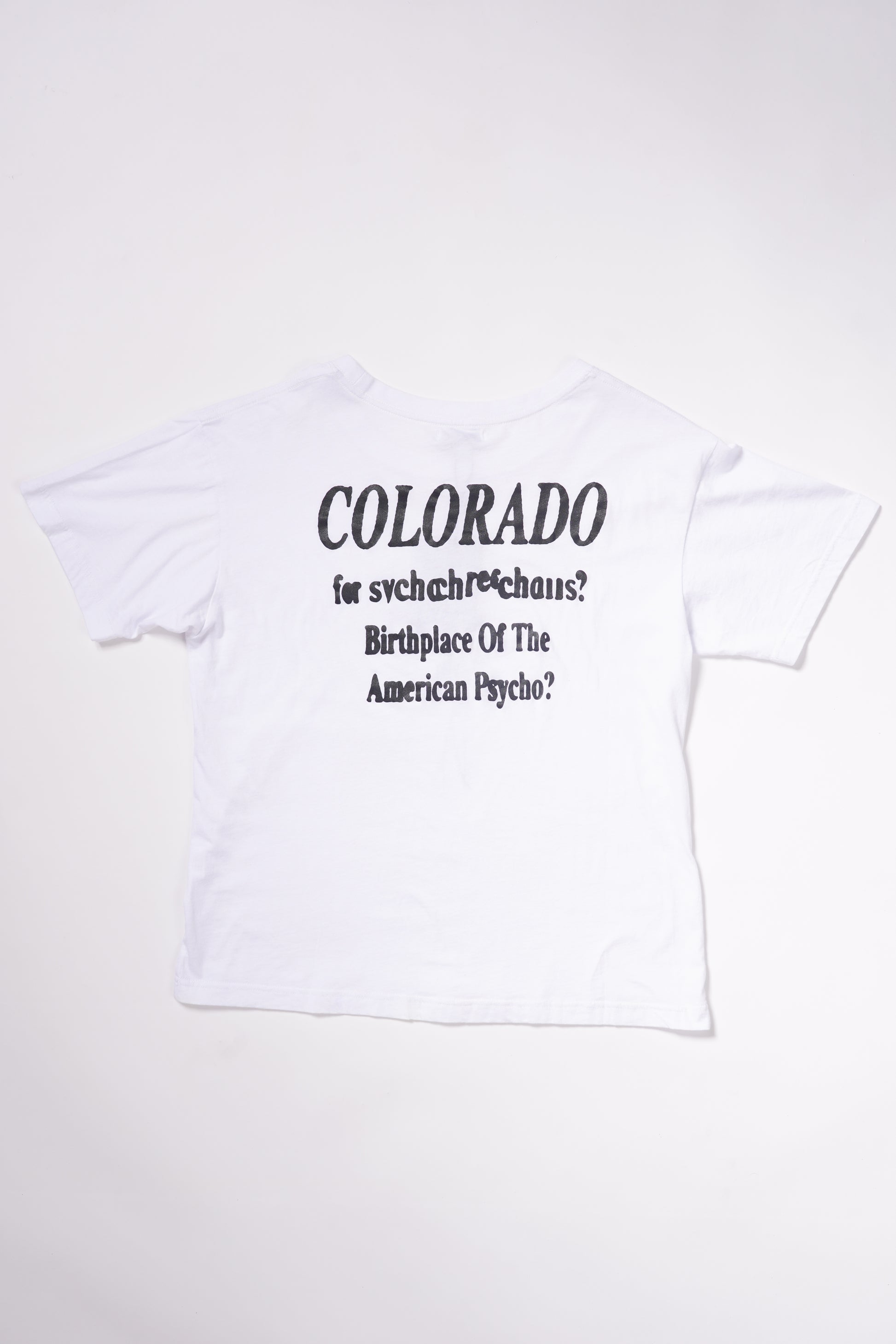 Columbine Tee in Piano White - Puppet Theater