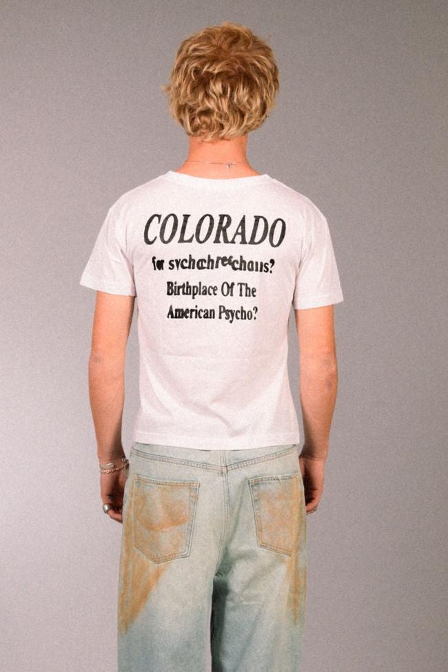 Columbine Tee in Piano White - Puppet Theater
