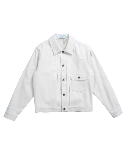 Pleated Military Blouson - Puppet Theater